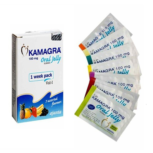 印度 卡玛格 Kamagra 水果味果冻 100mg*7s 价格